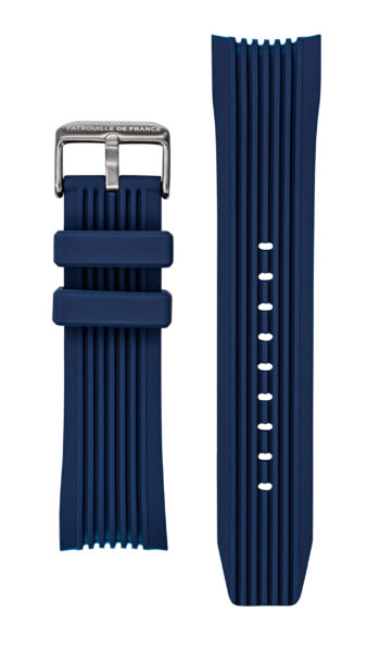 Bracelet silicone bleu foncé