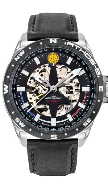 Montre Automatique Cuir Noir A8-100ED-668128