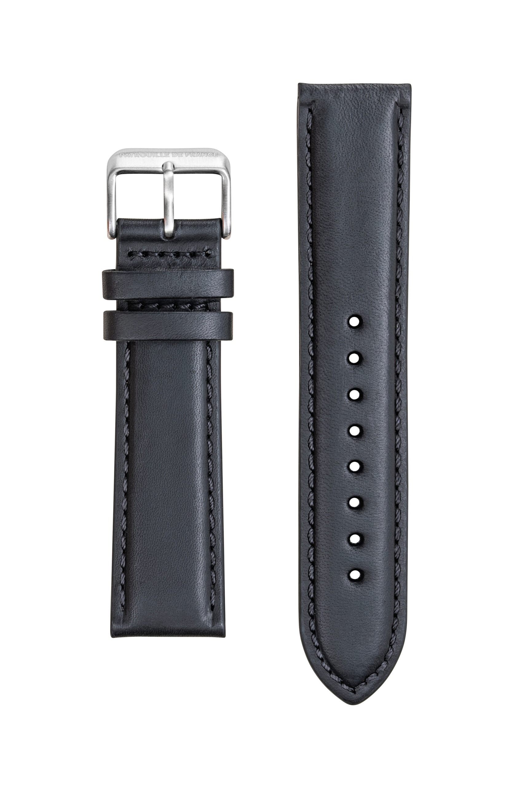 Bracelet Cuir Noir Patrouille de France BRTTNO0014