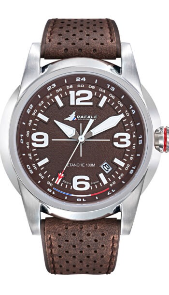 Montre Rafale Solo Display RSD Cadran et Cuir Marron 666021