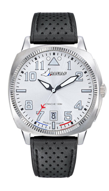 Montre Rafale Solo Display COACH Acier Cuir Noir 666030