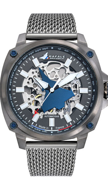 Montre Rafale Solo Display PILOTE Automatique Acier Gun 666040