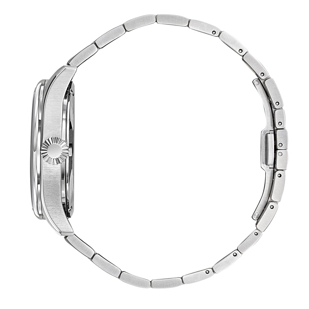 Coffret Athos Montre Automatique Patrouille de France 668911 bracelet acier cadran bleu profil