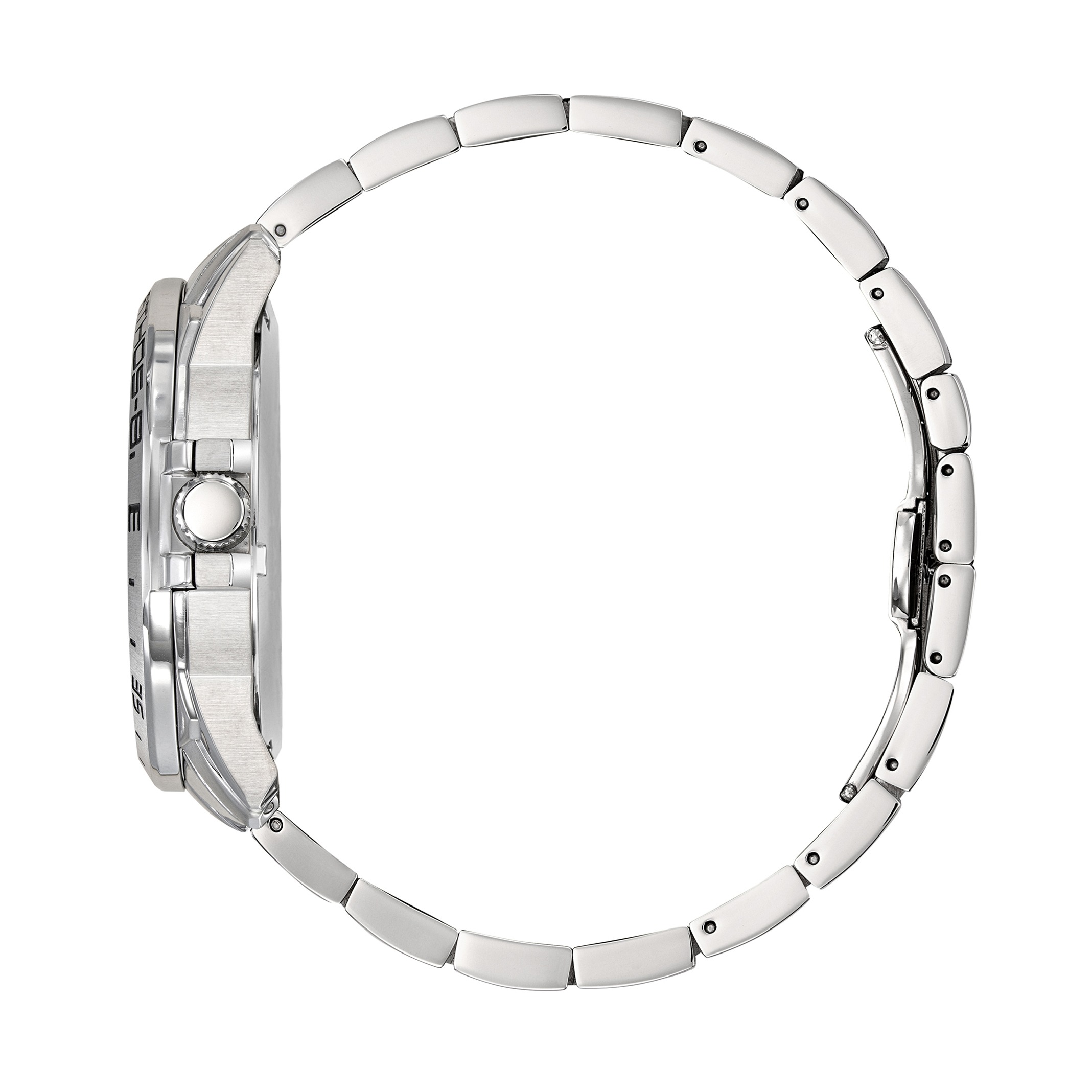 Montre Automatique Patrouille de France Acier Cadran Bleu Clair 668144 profil